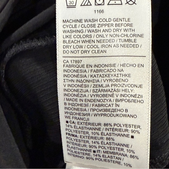 Athleta NWT Brooklyn 16” Skort | Black | 14 - Picture 10 of 10